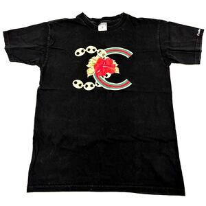 Size S | CROOKS & CASTLES Men's Aloha Friday Graphic Crew T-Shirt | Vintage